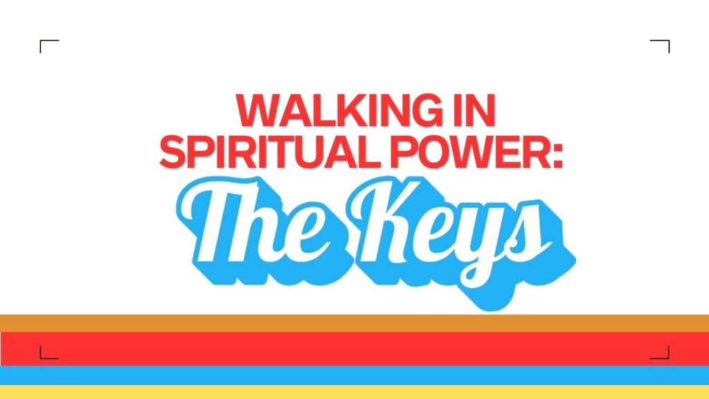 video thumbnail for 'Walking In Spiritual Power: The Keys | Full Service | 01.25.2026'