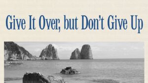 video thumbnail for 'Give It Over, but Don't Give Up | Sermon Only | 04.19.2026'