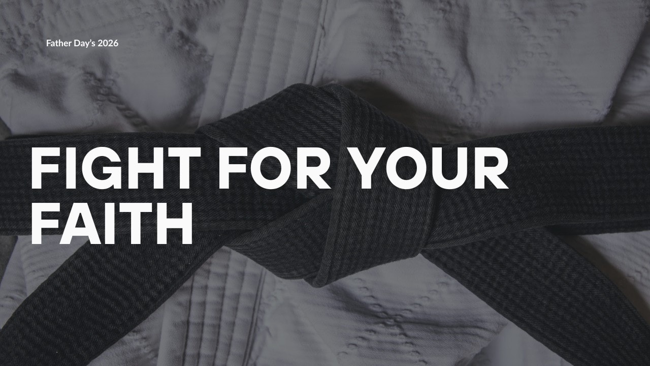video thumbnail for 'Fight For Your Faith | Sermon Only | 06.21.2026'