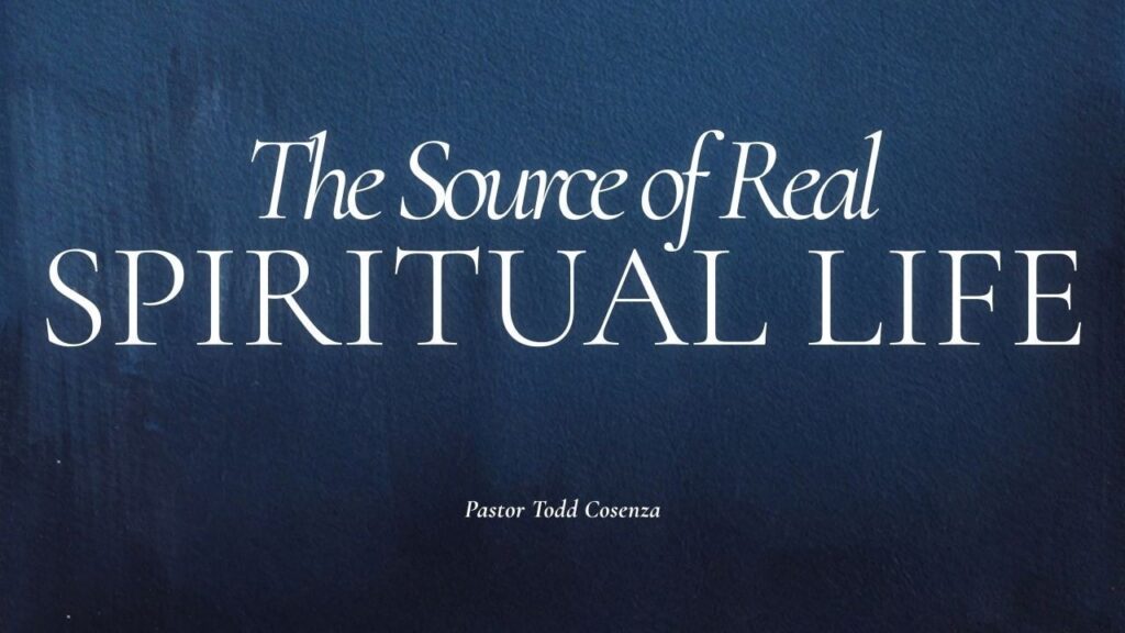 video thumbnail for 'The Source Of Real Spiritual Life | Sermon Only | 09.06.2026'