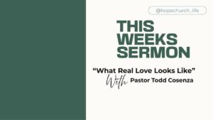 video thumbnail for 'What Real Love Looks Like | Sermon Only | 10.4.2026'